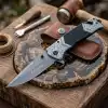 Knivox Browning F119 Yarı Auto Kamp Bıçağı – Emniyet Kemer Kesici ve Cam Kırıcı Özellikli