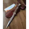 Aga Campolin Maltese 28 Cm Geyik Boynuz Sap İtalyan Stiletto