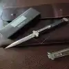 Aga Campolin Zero Plus Black 23 Cm Mandallı İtalyan Stiletto