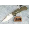 Knivox Cold Steel 23JC Haki Double Safe Hunter Kamp Çakısı