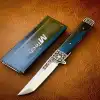 Knivox Mtech 3012-A Ahşap Kabze Tanto Kamp Çakısı