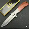 Knivox Browning A342 Ahşap Kabze Kamp Çakısı