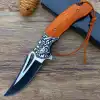 Knivox Browning Ahşap Kabze Auto Kamp Çakısı