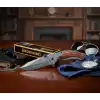 Knivox Browning B049 Ahşap Çelik Kabze Auto Kamp Çakısı