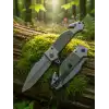 Knivox Browning DA167-Green Tactikal Kurtarma Kamp Çakısı