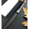 Knivox M390 Damascus Kamp Çakısı