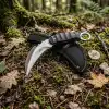 Knivox DPx Gear X-0485 Wargo Karambit Bıçak 20 cm - Yekpare Paslanmaz Çelik Taktik Outdoor Bıçağı (Kılıflı)