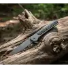 Knivox Buck FY-19 Titanyum Damalı Auto Kamp Çakısı
