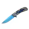 Knivox Geyikli Çakı Blue Çift
