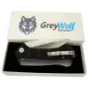 Knivox Grey Wolf D2 Siyah Cep Çakısı