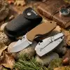 Knivox Crkt Heat 3329-Brown Kamp Çakısı