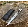 Knivox Benchmade Kalpli K-9 Perçinli Kelebek Çakı