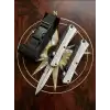 Knivox Microtech Glykon Grey Otf İçten Çıkmalı Kamp Çakısı