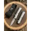 Knivox Microtech Glykon Grey Otf İçten Çıkmalı Kamp Çakısı