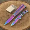Knivox Benchmade Mini Ejdeha Motifli Ve Mini Çakı Hediyeli Kelebek Seti