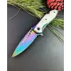 Knivox Benchmade Sedef Gökkuşağı Çakı