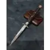 Orjinal Knivox Frank Beltrame 28 Cm Ahşap Sap Swinguard İtalyan Stiletto