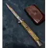 Orjinal Knivox Frank Beltrame Dağ Keçisi 28CM İtalyan Stiletto