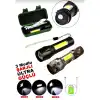 Taktical Led Usb Sarjlı Mini Boy El Feneri