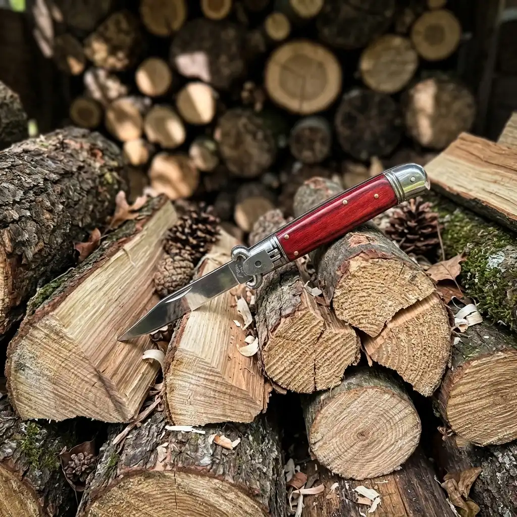 AKC 18 cm İtalyan Tipi Leverlock Çakı