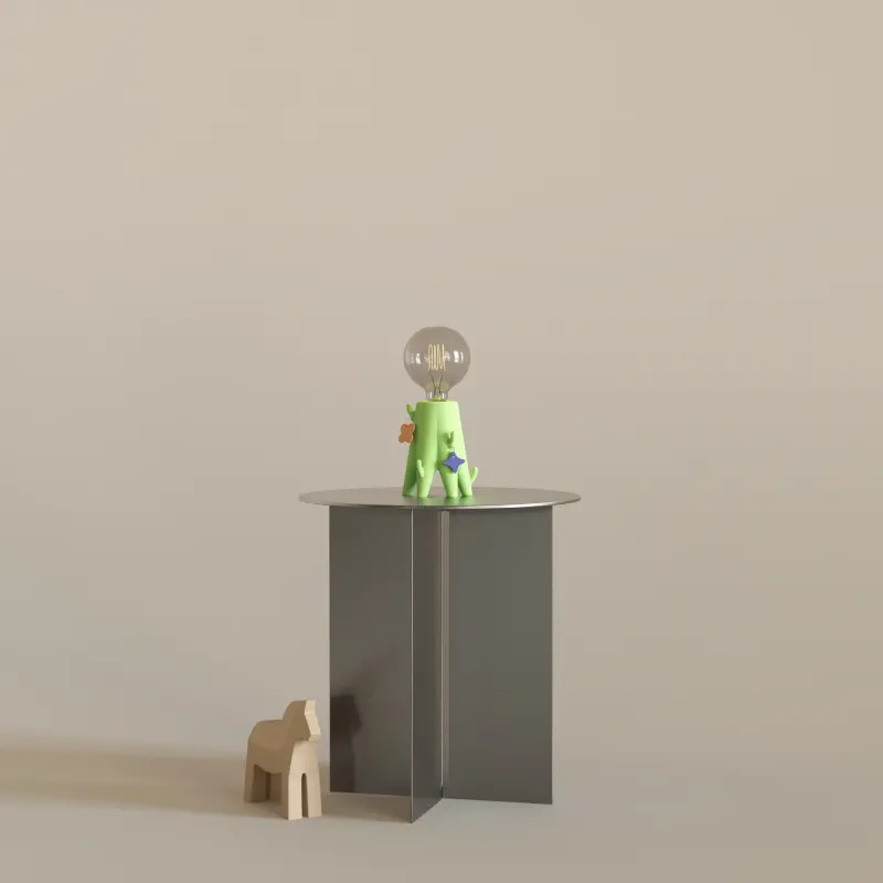Mini Cactus Dekoratif Masa Lambası