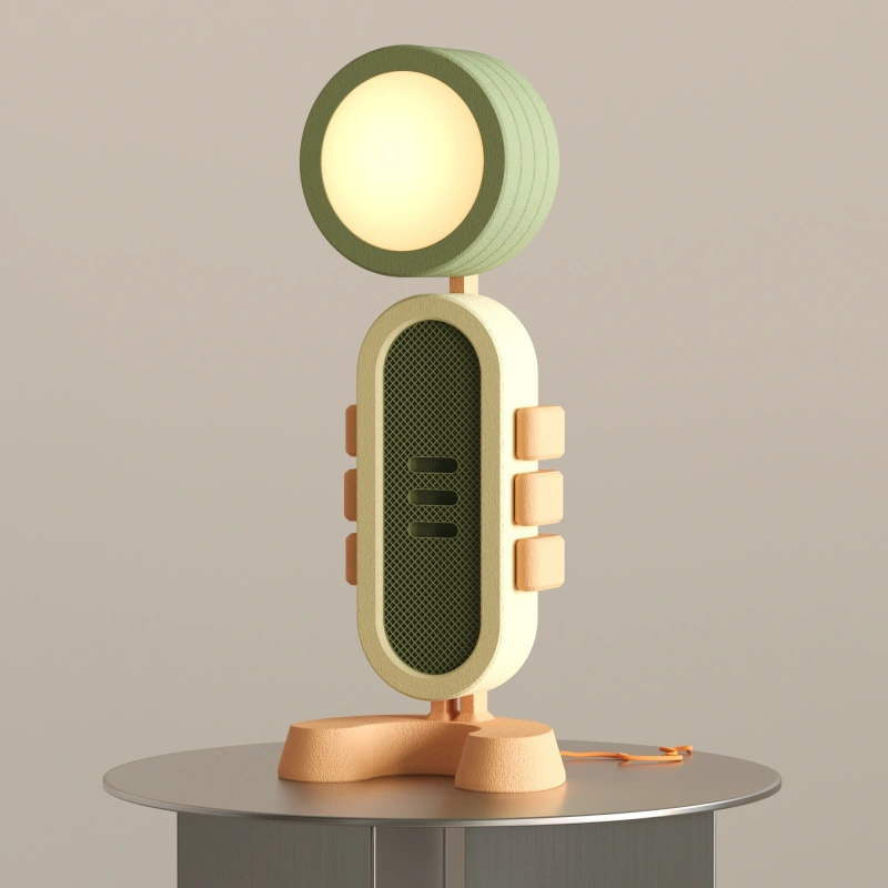 ROBOTTO Tasarım Dekoratif Masa Lambası