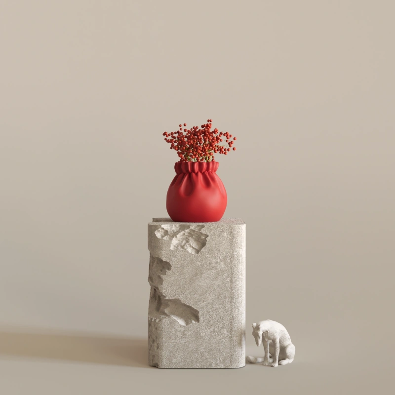 GLORIA-1 Tasarım Dekoratif Vazo