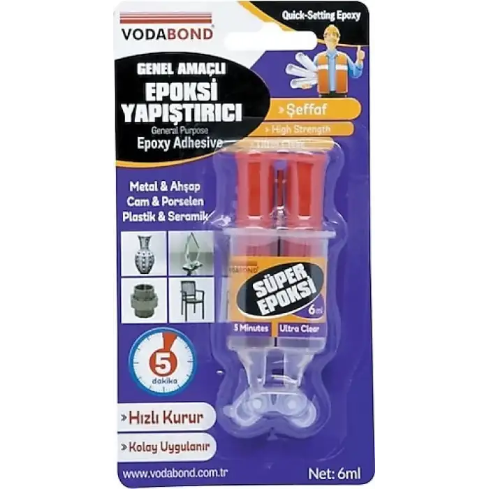 VODABOND 6 GR ŞIRINGA EPOXY