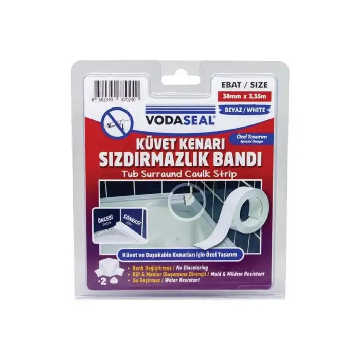 VODASEAL KÜVET SIZDIRMAZLIK BANDI BEYAZ BOĞUMLU