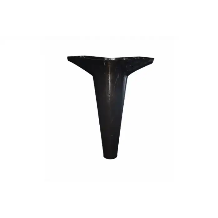 ZİRVE AYAK 15CM SİYAH