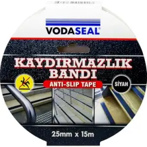 VODASEAL KAYDIRMAZLIK BANDI - 25MMX15MT-SİYAH