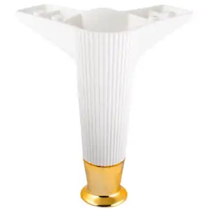 ZİRVE AYAK ÇİZGİLİ 15CM BEYAZ ALTIN