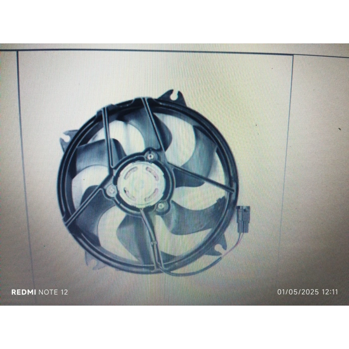 PEUGEOT 307- 01/05; RADYATÖR FANI MOTORLU