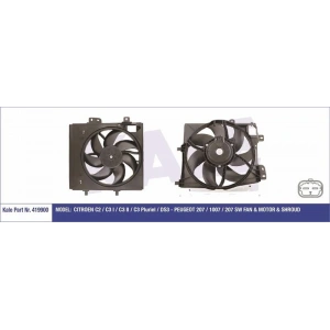 C-ELYSEE 301 C3 II  207  FAN MOTOR+DAVLUMBAZ