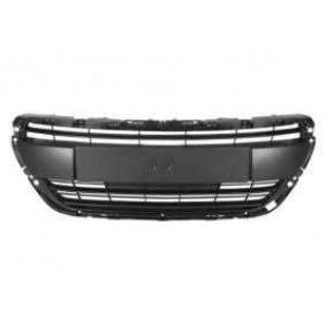 PEUGEOT 208 ÖN TAMPON ORTA IZGARA SİYAH YENI MODEL