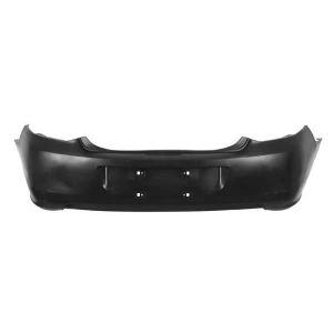 PEUGEOT 301- 13/16; ARKA TAMPON SİYAH (SENSÖR DELİKSİZ)