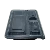 3 Bölmeli Microwave Yemek Kutusu Kapaklı Set