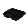 3 Bölmeli Microwave Yemek Kutusu Kapaklı Set