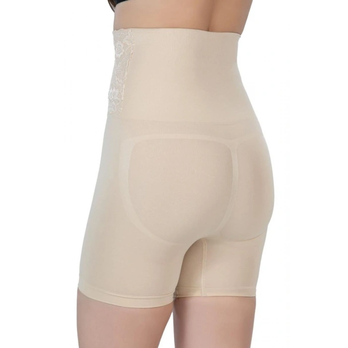 Arias Closet Ten Mı Emay 2091 Önü Dantelli Yüksek Bel Boxer Korse