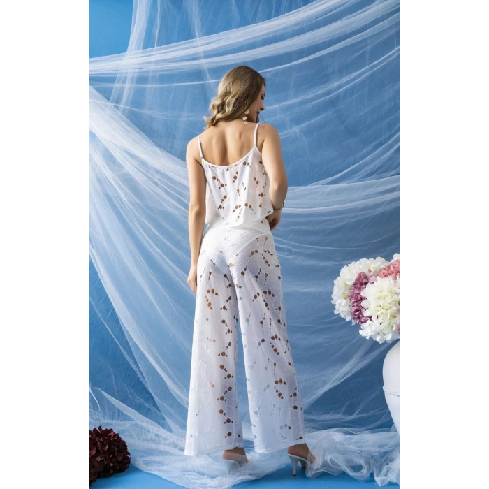 Atlet, Slip Külot Ve Pantolon Takım Ekru