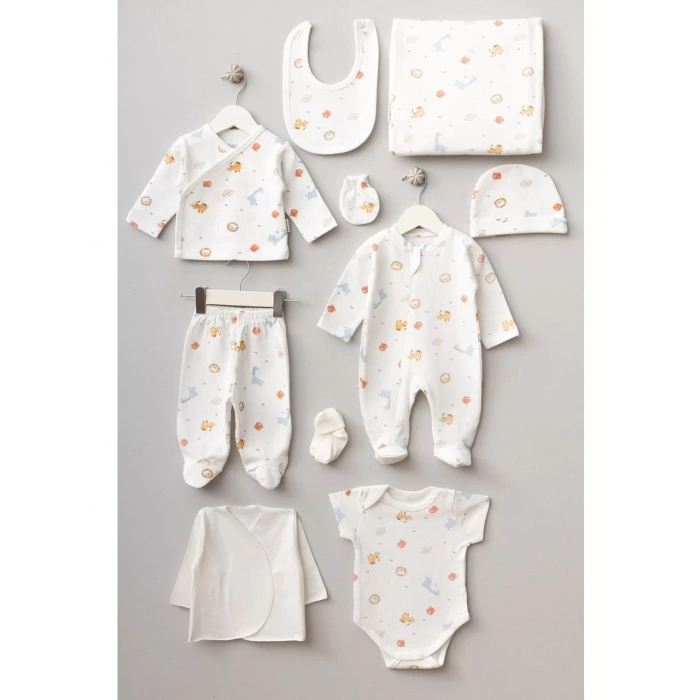 Bebitof Panter 10 Parça Hastane Çıkışı 10113 Ekru