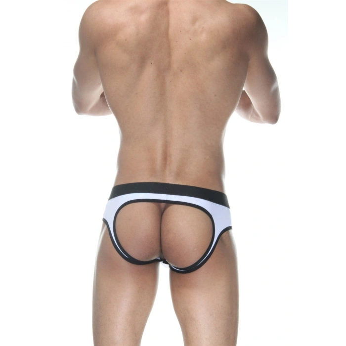 Beyaz Jockstrap Erkek  İç Giyim