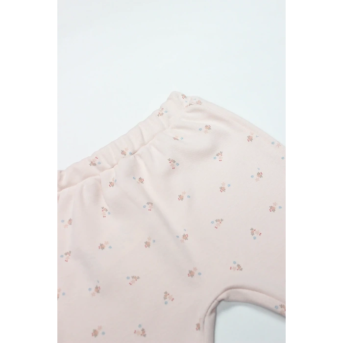 Bistyle 3lü Zıbın Takım Grow İn Love 13102 Pembe Ekru