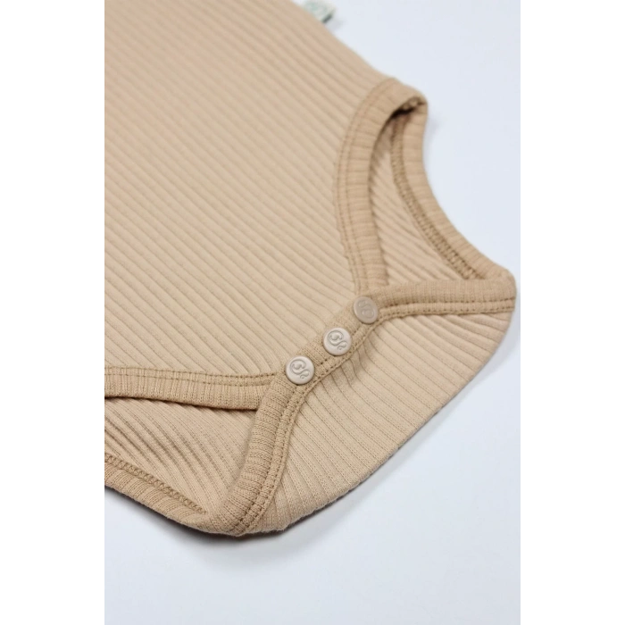 Bistyle Always Dream Yarım Kol 2li Body 17114 Ekru Bej