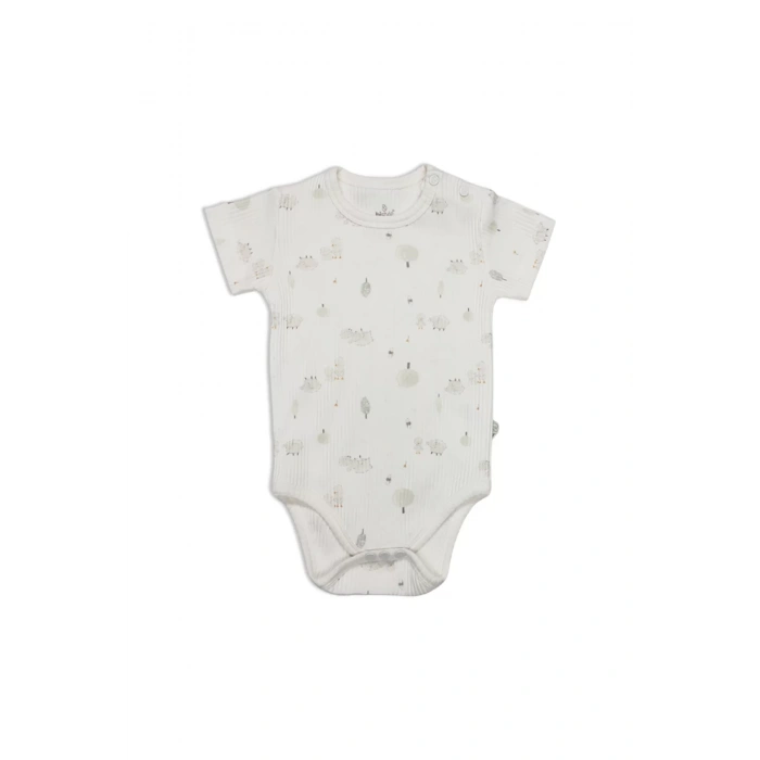 Bistyle Always Dream Yarım Kol 2li Body 17114 Ekru Bej