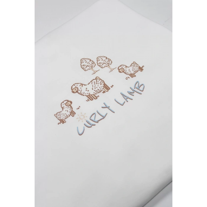 Bistyle Curly Lamb 10lu Hastane Çıkışı 11106 Bej Mavi Ekru