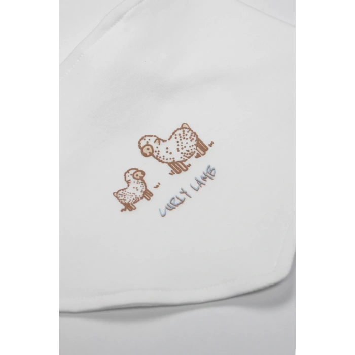 Bistyle Curly Lamb 10lu Hastane Çıkışı 11106 Bej Mavi Ekru