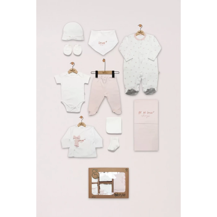 Bistyle Grow İn Love 10lu Hastane Çıkışı 11101 Pembe Ekru