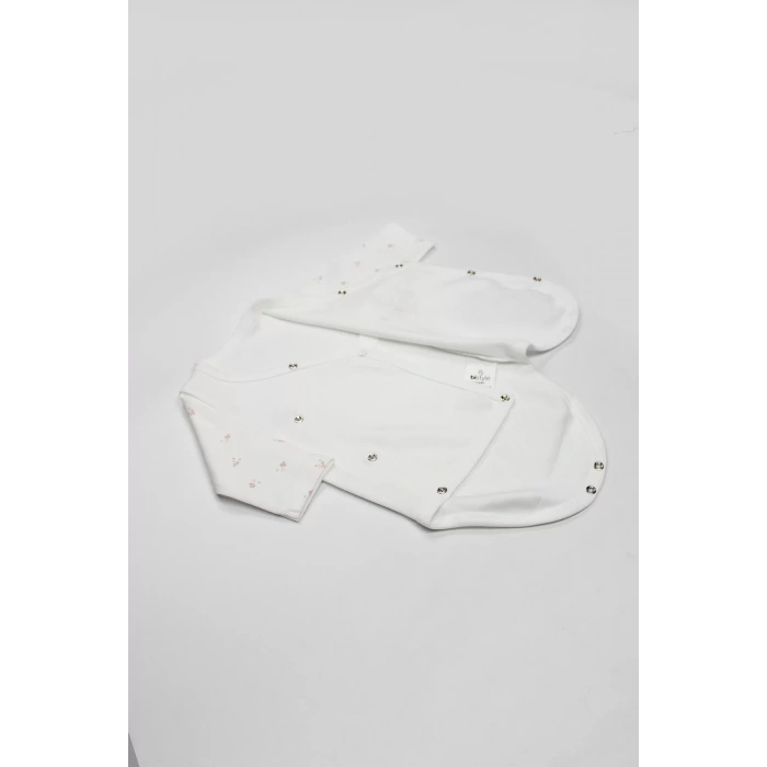 Bistyle Grow İn Lowe Kravuze Body 17106 Pembe Ekru