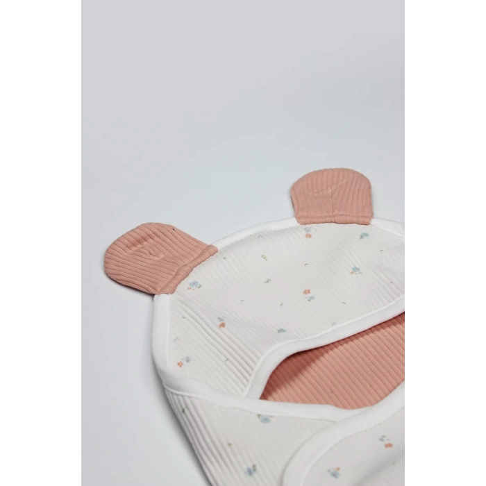 Bloom White Organik Bel Destekli Kundak 75103 Ekru Gül Kurusu